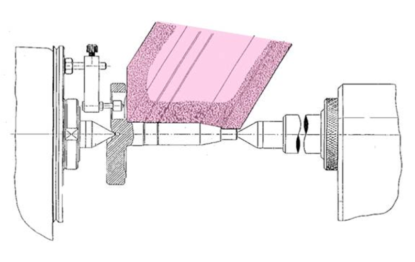 Schleifprozess Foto 3